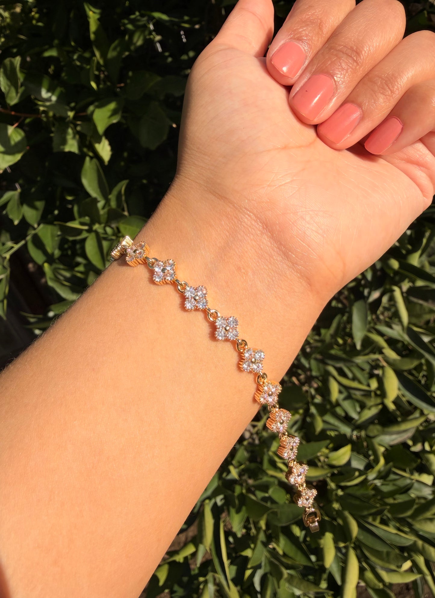 White Clover Bracelet