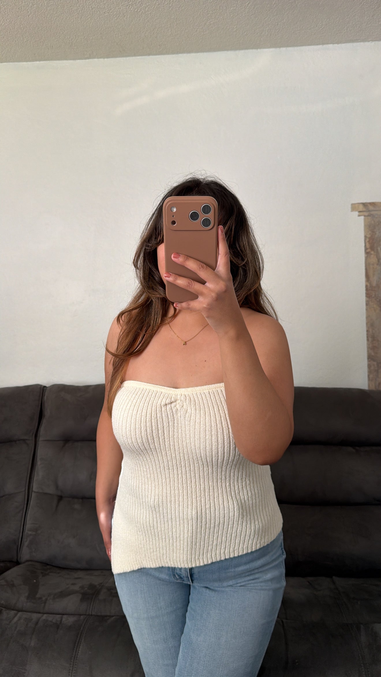 Asymmetrical Sweater Knit Top