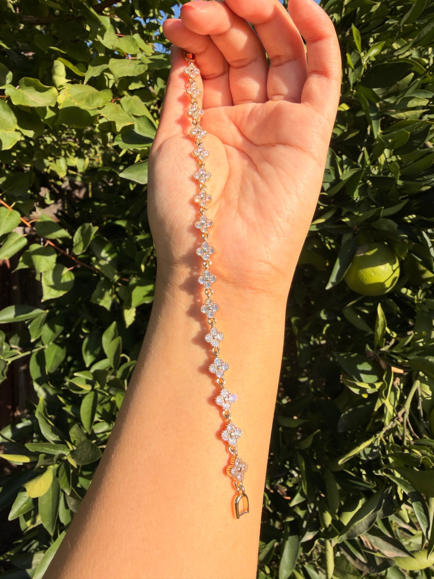 White Clover Bracelet