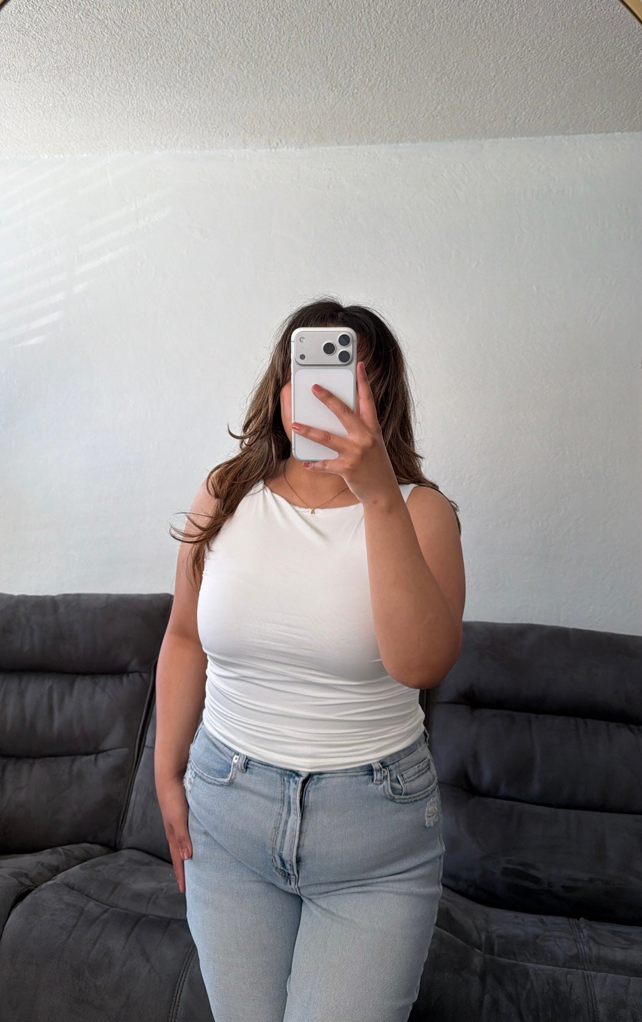 Boat Neck Sleeveless Ruched Seamless Top