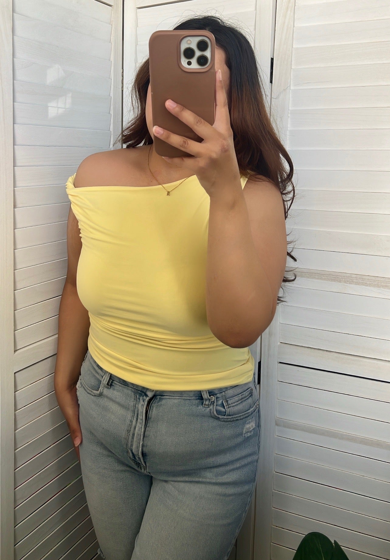 Asymmetric Shoulder Top