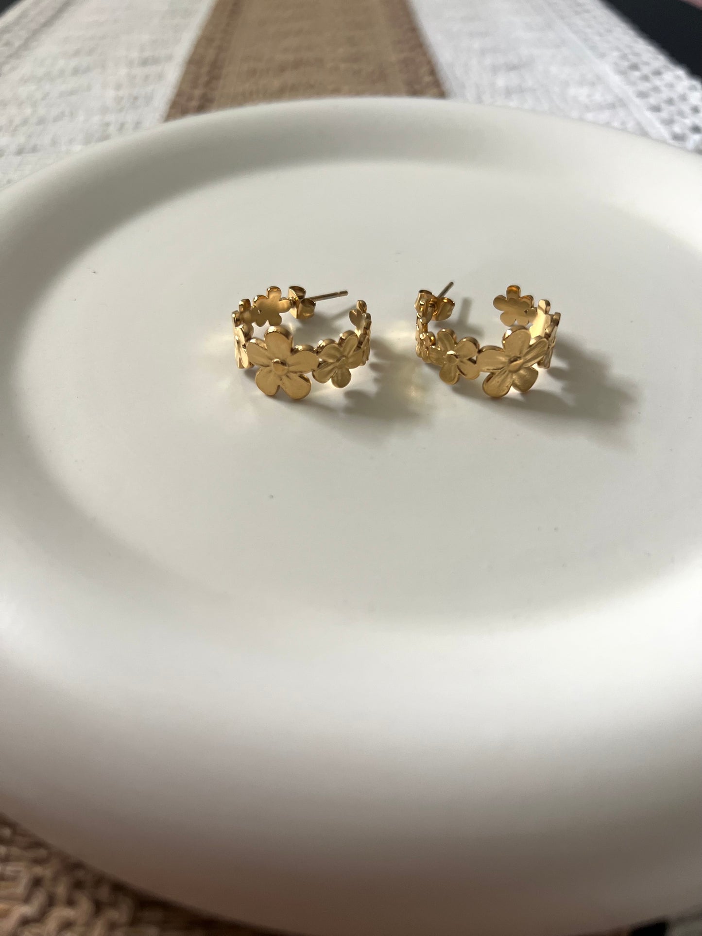 Flower Hoops