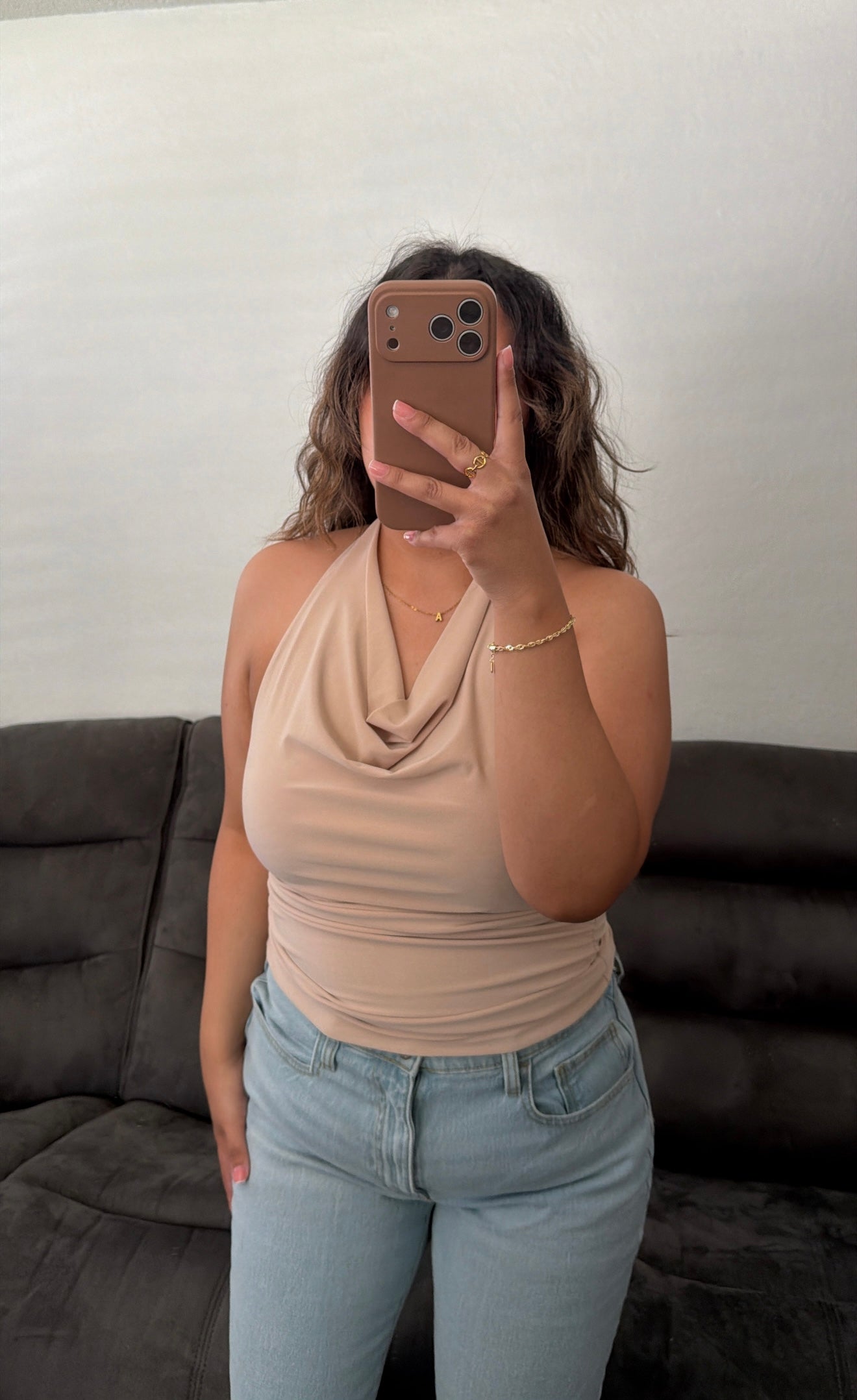 Cowl Neck Top