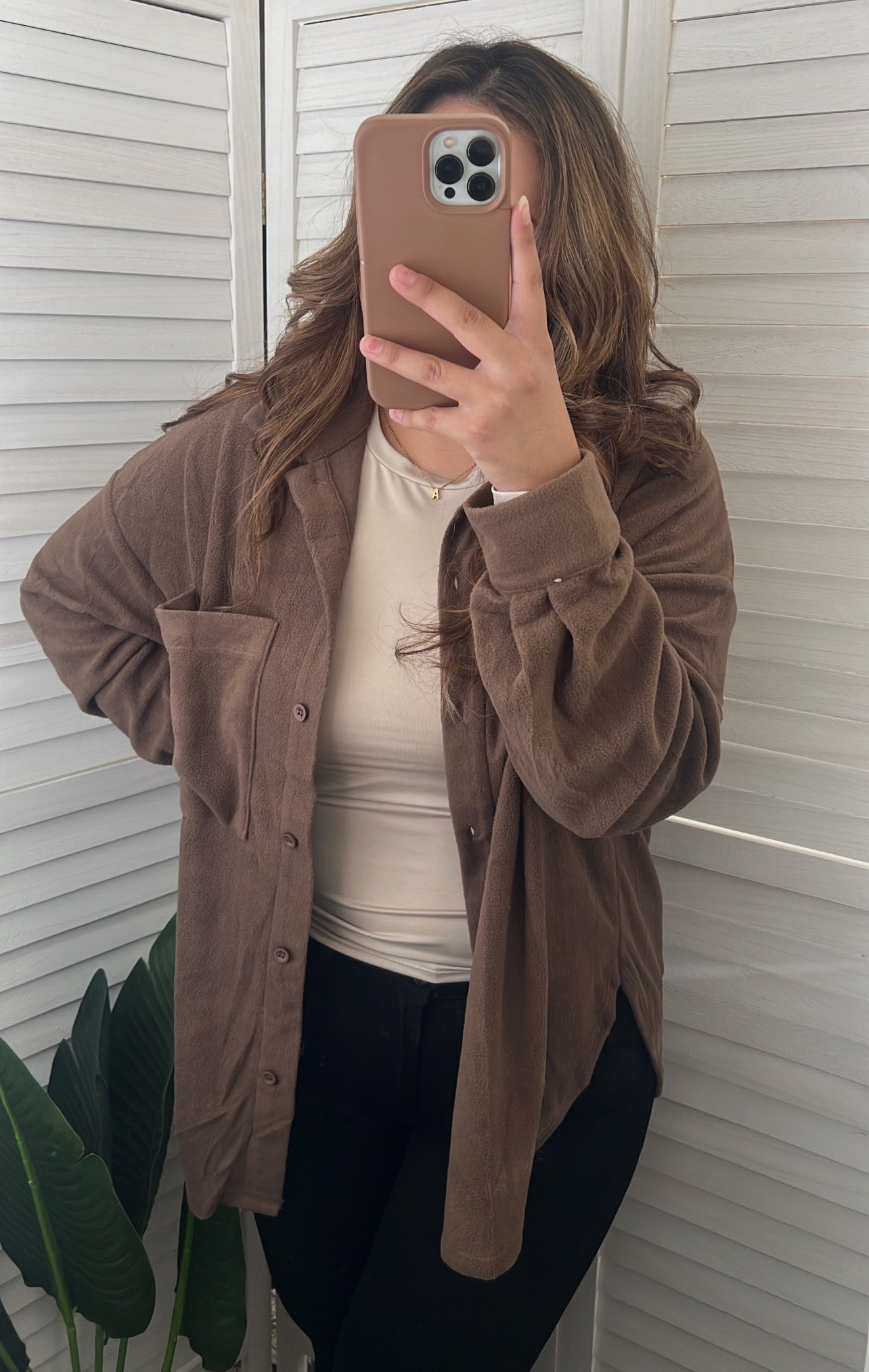 Button-Down Soft Shacket