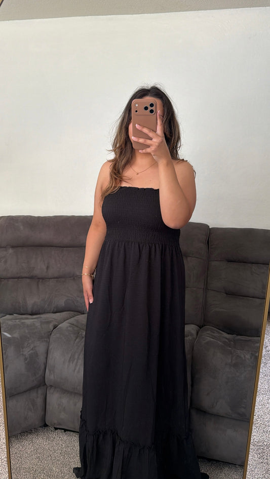 Strapless Maxi Dress