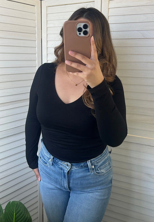 Ruched Long Sleeve