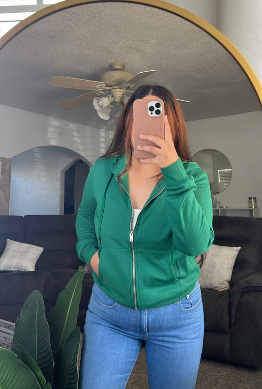 Zip Up Hoodie