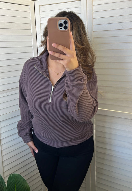 Half-Zip Sweater