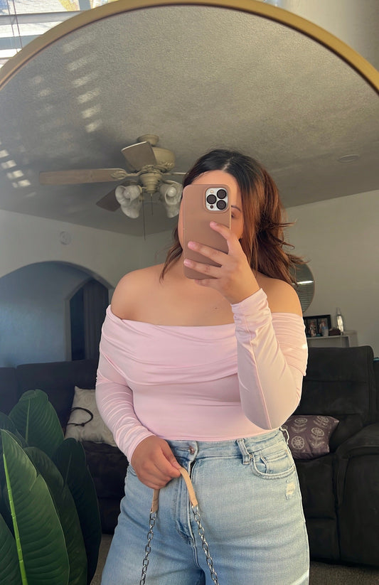 Off The Shoulder Long Sleeve