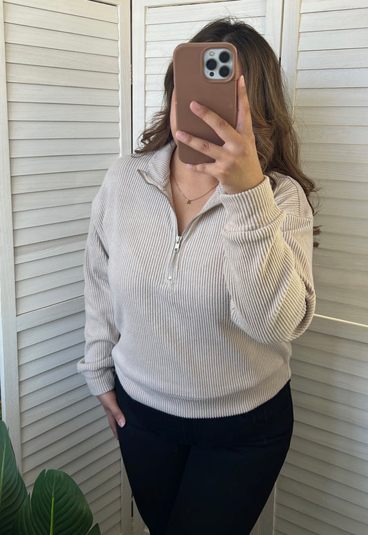 Half-Zip Sweater