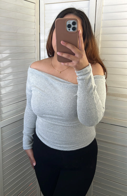 Asymmetrical Long Sleeve