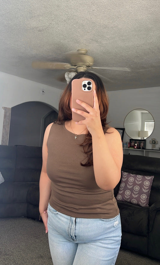 Sleeveless Knit Top