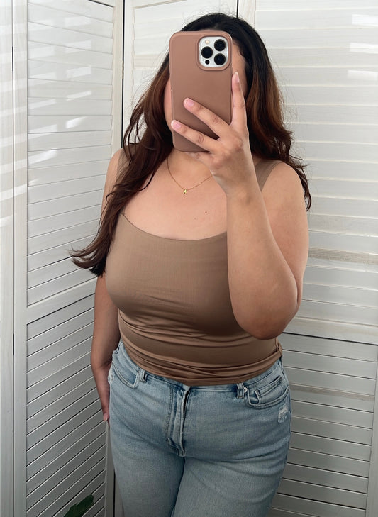 Square Neck Knit Top