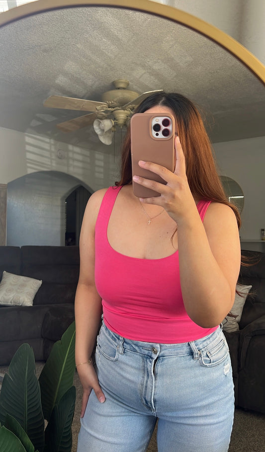 Squared Neck Top