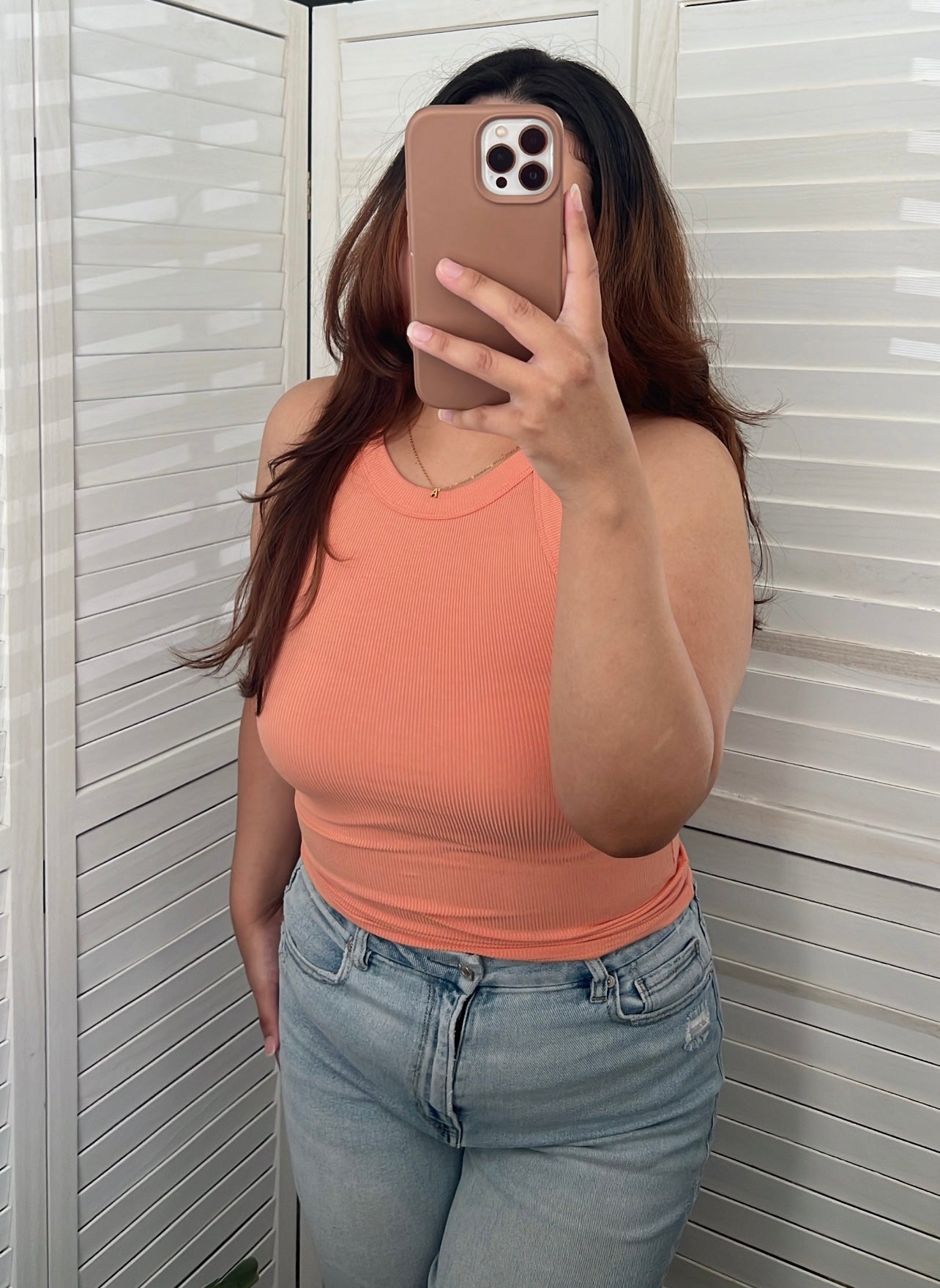 Round Neck Knit Tank