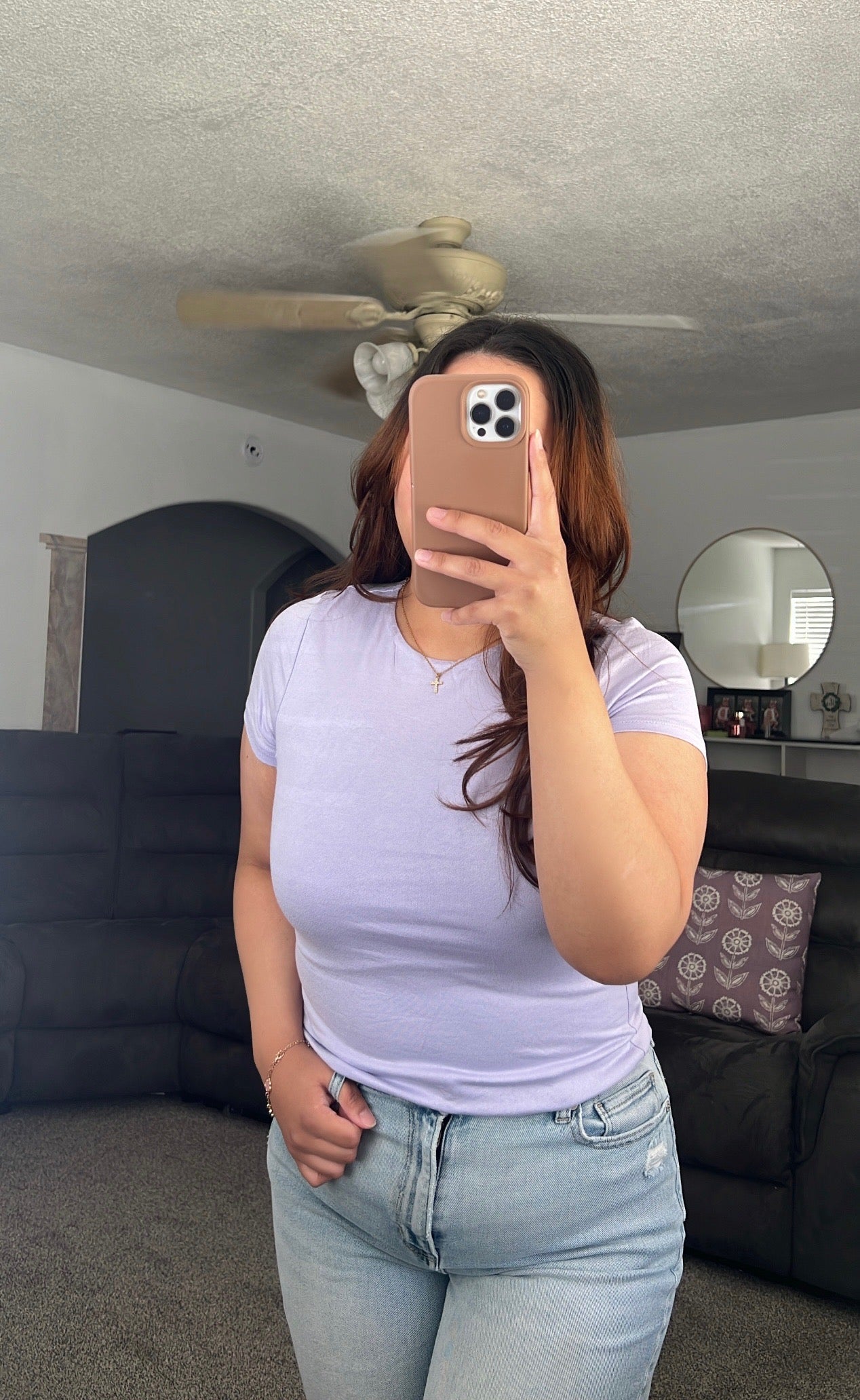 Round Neck Short Sleeve Top