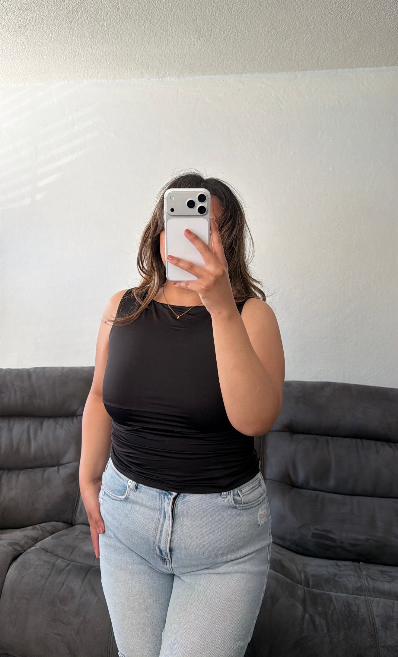 Boat Neck Sleeveless Ruched Seamless Top