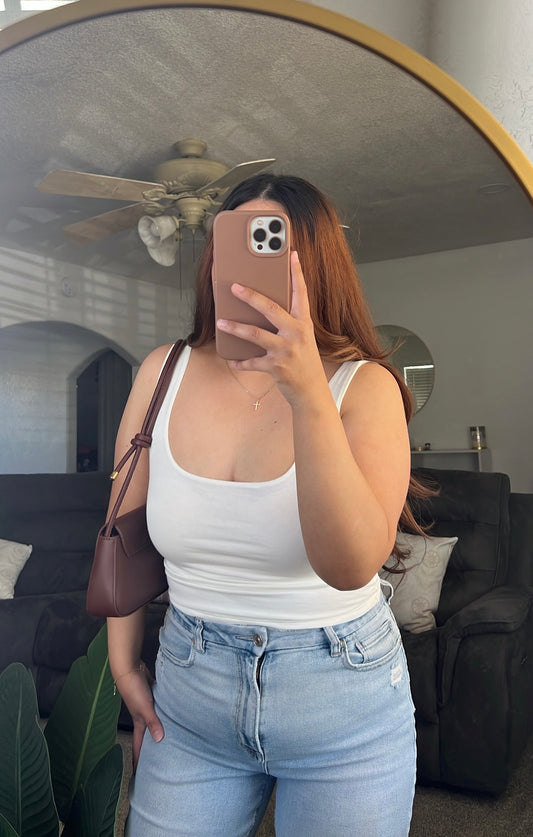 Squared Neck Top