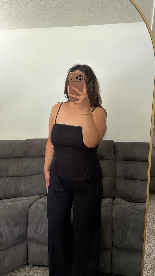 Peplum Jumpsuit