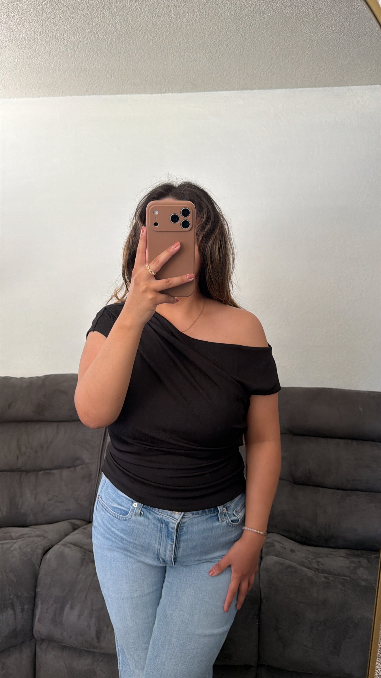 Asymmetric One-Shoulder Top